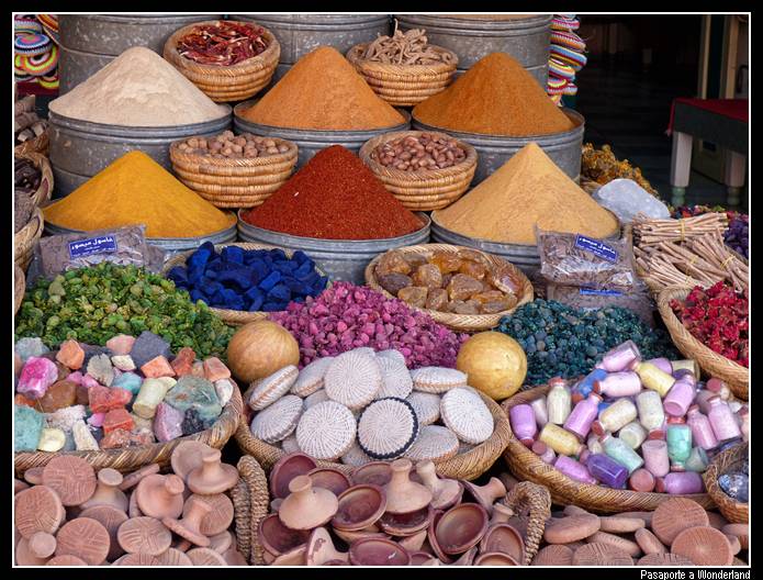 Especias Zoco Marrakech